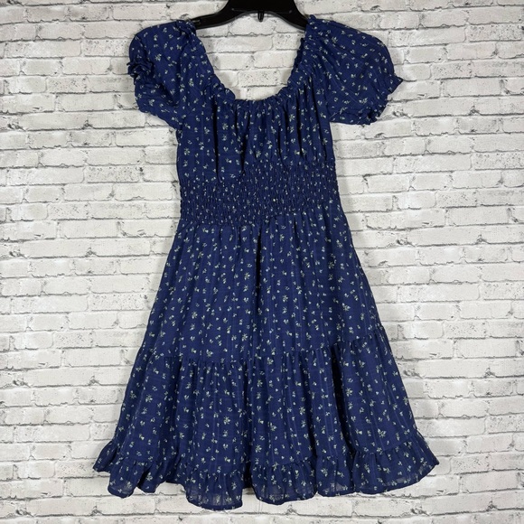 Altar'd State Dresses & Skirts - Altar'd State Navy Floral Dress Size XS